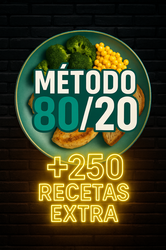 Bajá 7kg en 1 MES - Método 80/20 Versión Bajar de Peso